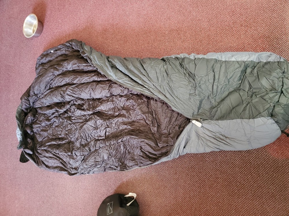 Backside 800 0° Hybrid Sleeping Bag.