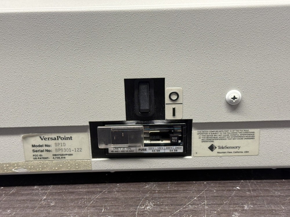 Telesensory Versapoint Model BP1D Braille Embosser - U41