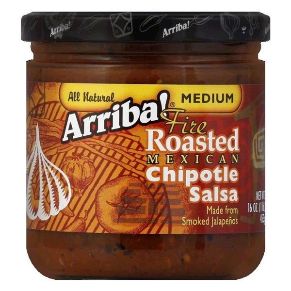 Arriba Chipotle Salsa Medium (Pack of 3)