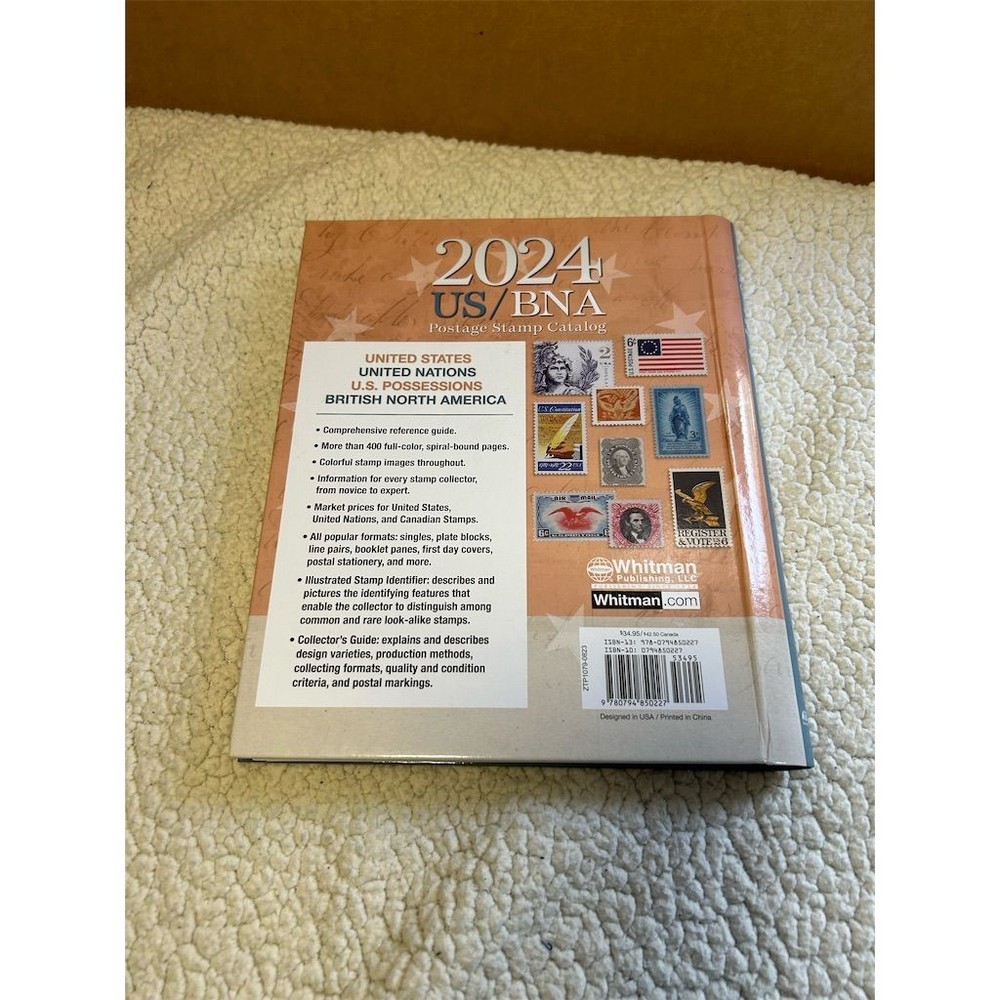 2024 US/BNA Postage Stamp Catalog NEW