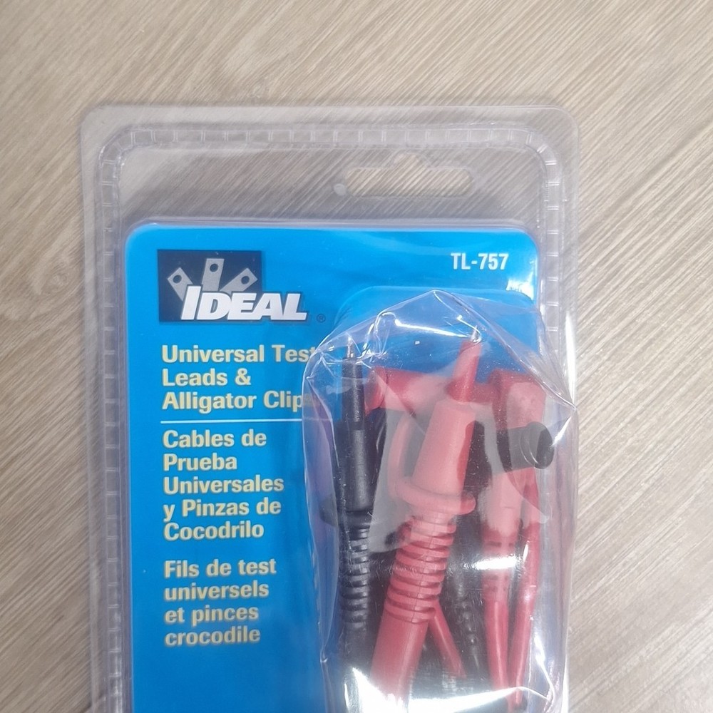 Ideal TL-757 Universal Test Leads & Alligator Clips
