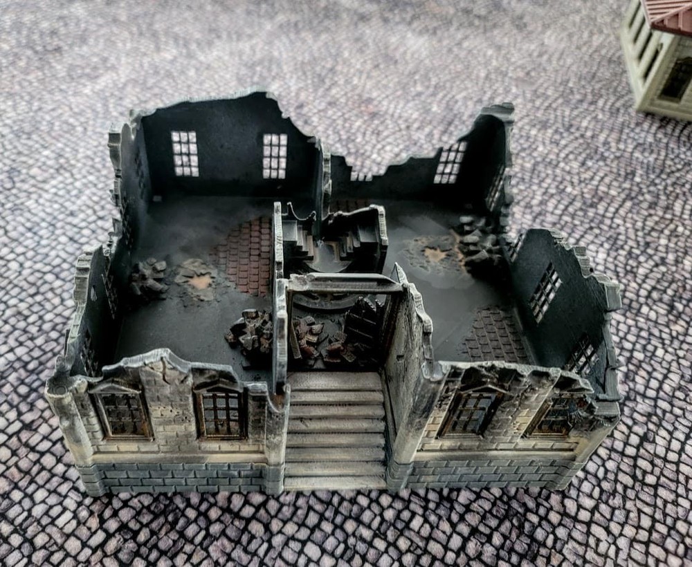 54mm/ 1:32nd scale FDM Large Ruin