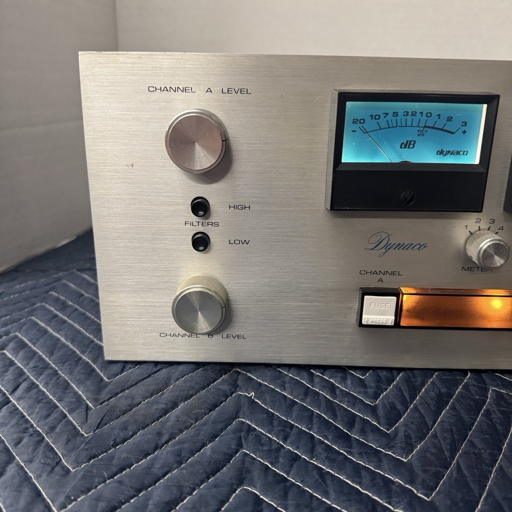 DYNACO 400 STEREO POWER AMPLIFIER - SERVICED - CLEANED - TESTED