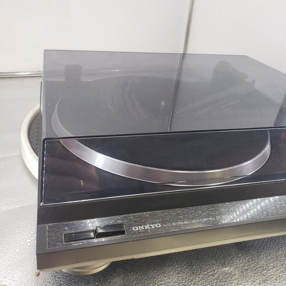 Onkyo CP-1400A Automatic Return Belt Drive Turntable Record Player - Tested