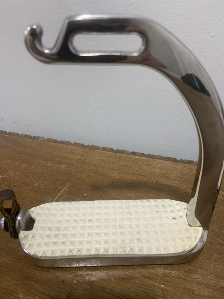 Stirrup Irons - SS Peacock Irons (Pair) - 4 3/4”