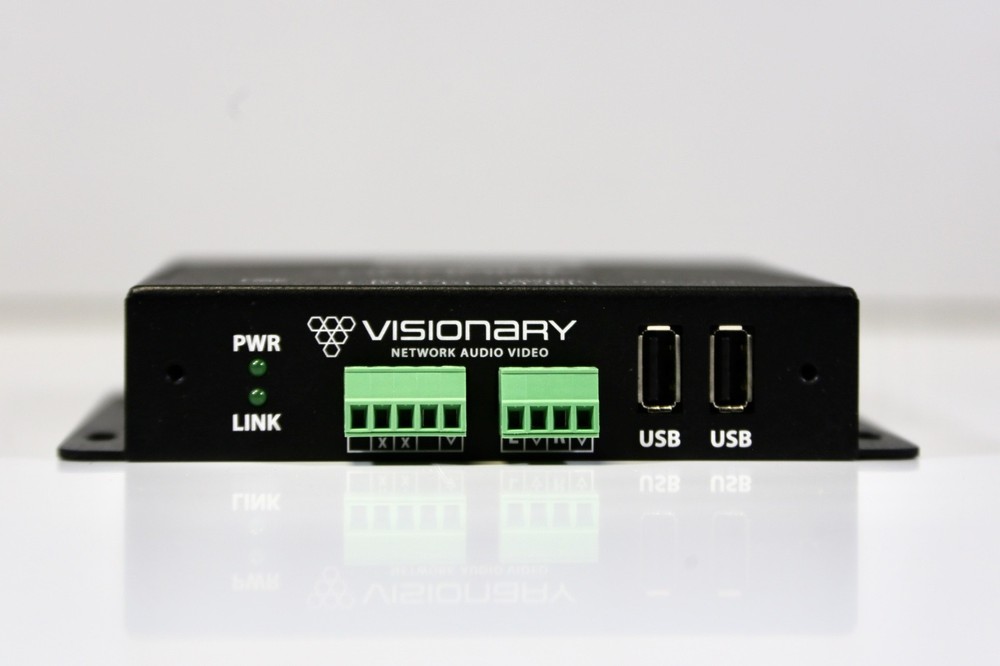 Visionary Solutions D4100 Decoder – 4K UHD Over IP Network Decoder – OPEN BOX
