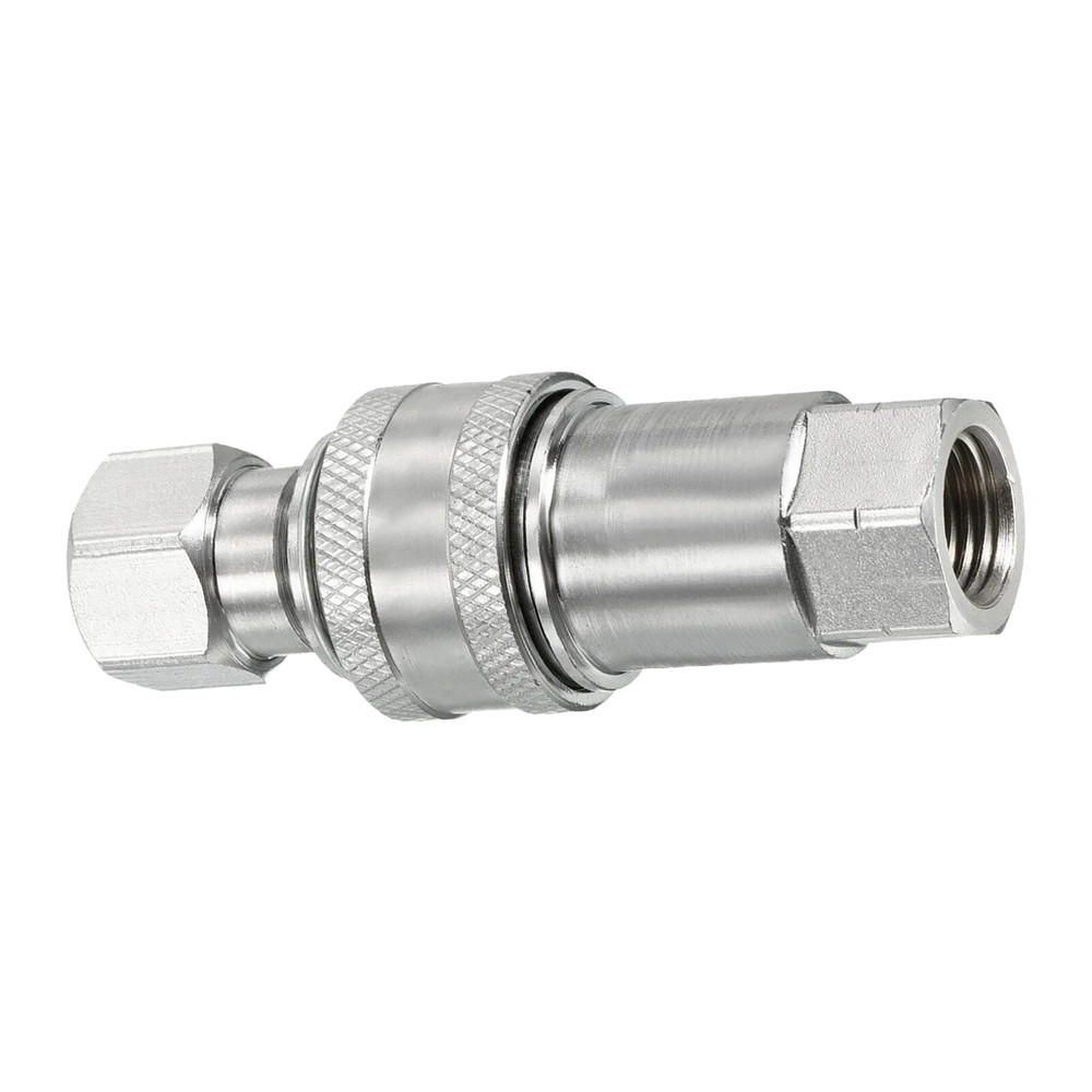 1 Set M14x1.5mm Hydraulic Quick Connect Coupler Female Thread Pipe Fitting8G