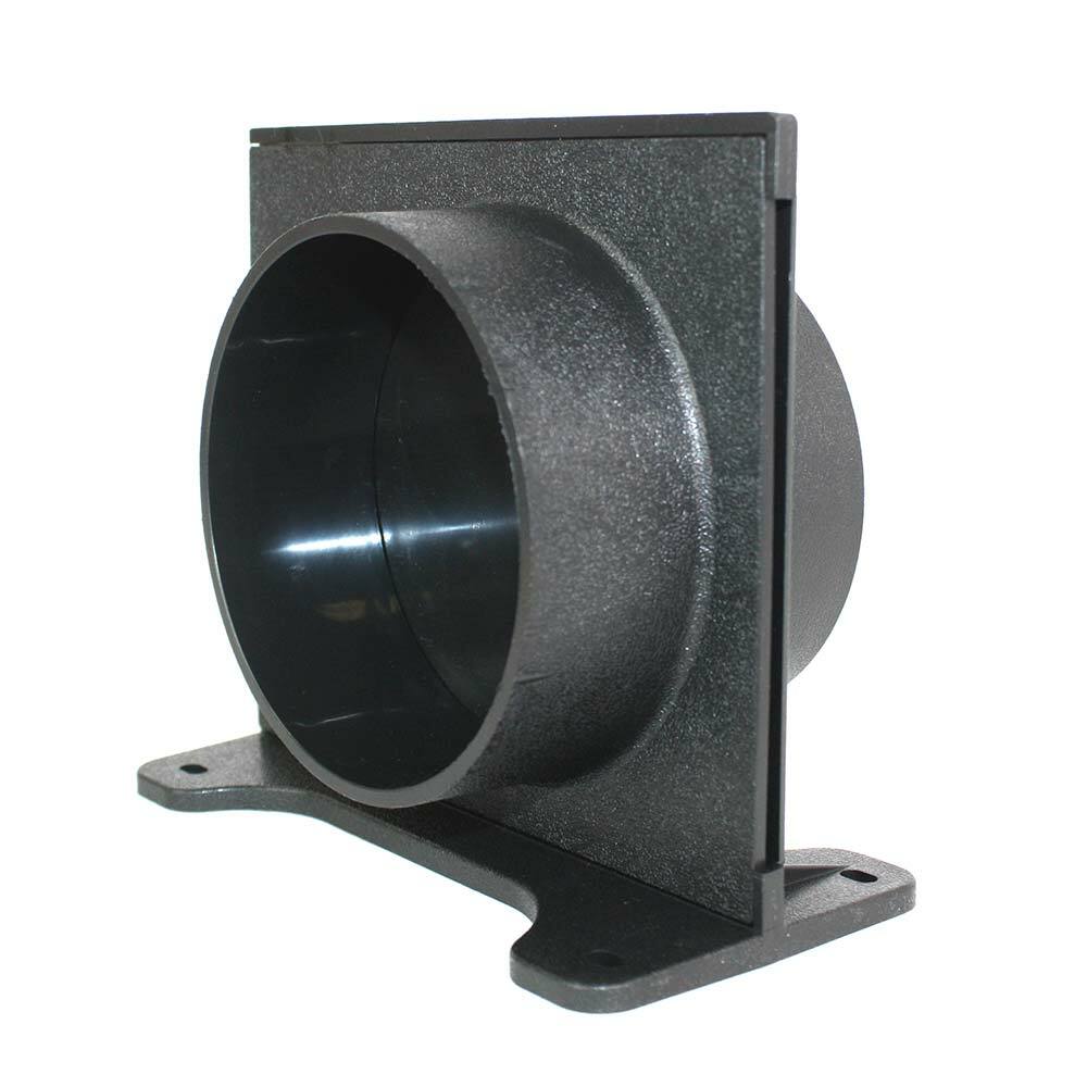 Big Horn 11456 4-Inch Quick Coupling Port x 2 Blast Gate Wall-Mounted
