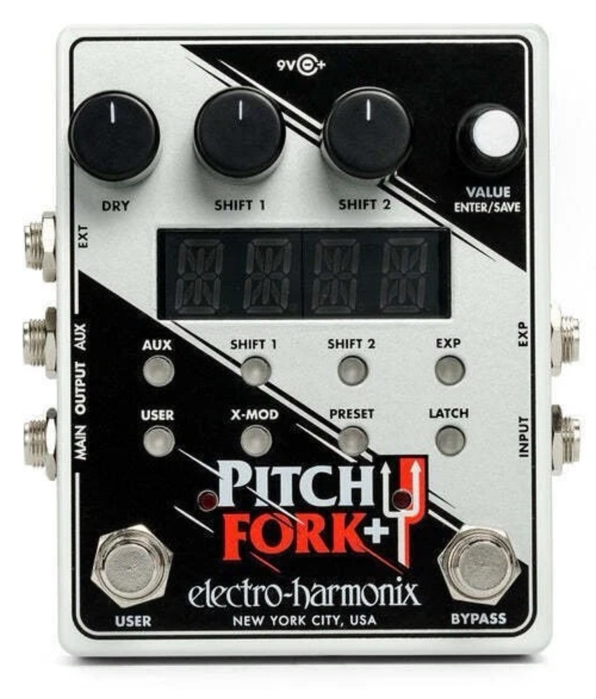 Electro-Harmonix Pitch Fork+ Polyphonic Pitch Shifter Open Box