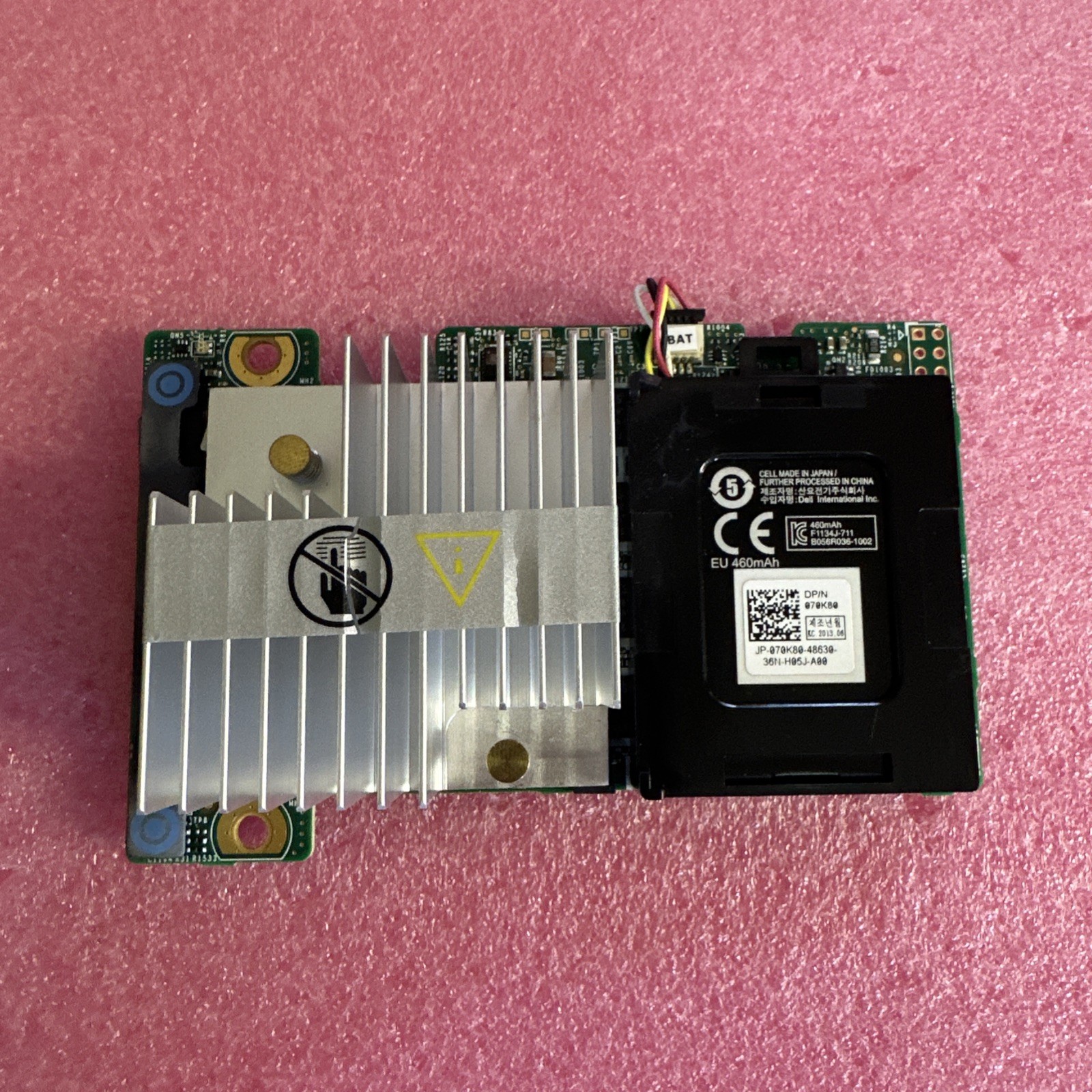 DELL TY8F9 N3V6G✅PERC H710P 6GBPS 1GB Mini Mono RAID Controller with Battery