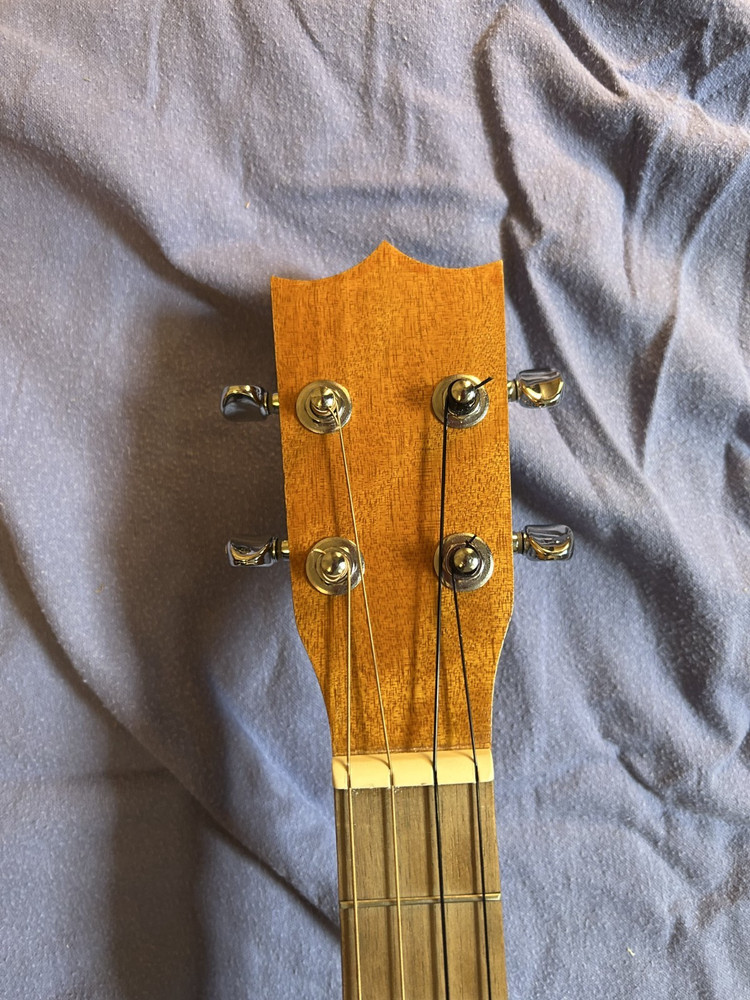 Handmade baritone ukulele