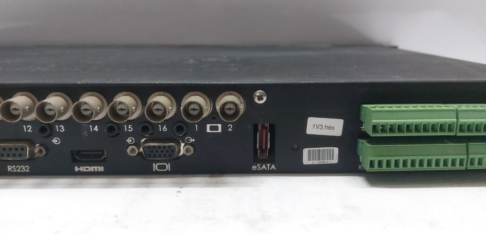 SYNECTICS E1600 VIDEO AUDIO 16 CHANNEL H264 NETWORK BASED ENCODER E 1600