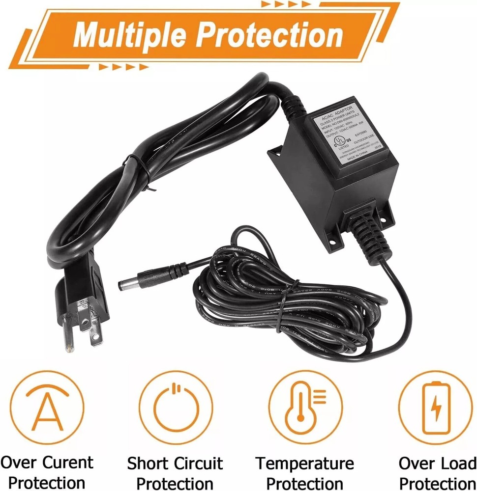 460304 Ionizer Transformer, Replacement Charging Cord Adapter