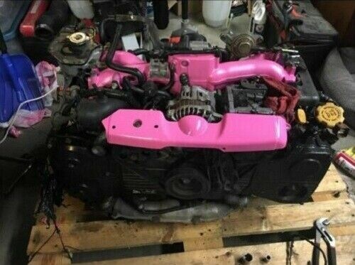 Hot Pink Coating High Temp Engine Enamel Header & Caliper Brake Paint Sp- 3 PACK