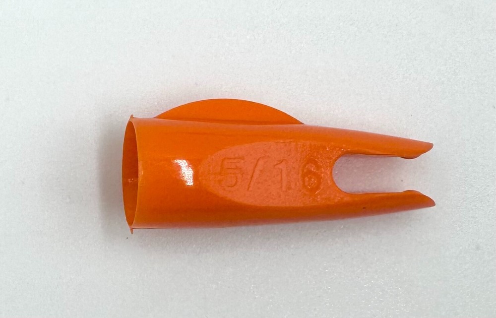 Bohning Classic Nocks 5/16 Orange, 100 pack