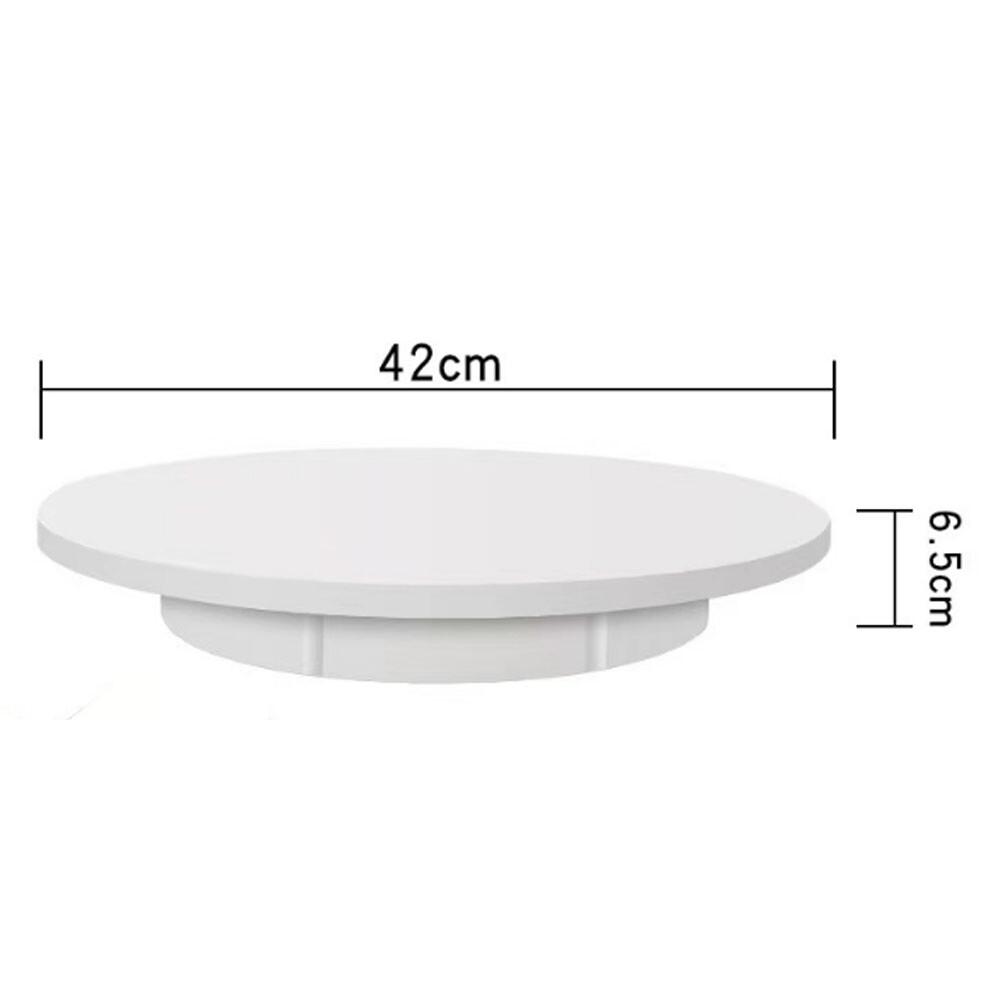 NEW Remote Control Motorized Turntable 42cm Product Shooting Rotating Visualizer