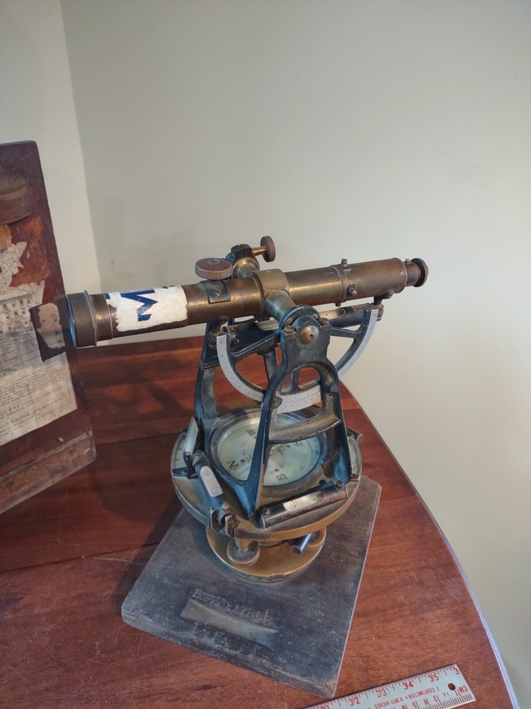 buff and buff antique surveyors transit