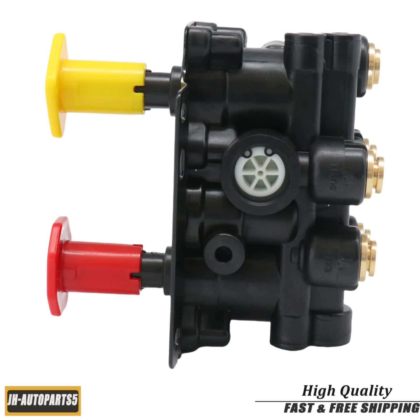 For Volvo VNL Dash Valve Dual Park Brake W/ 5 Ports 24340522 21315044 K035691