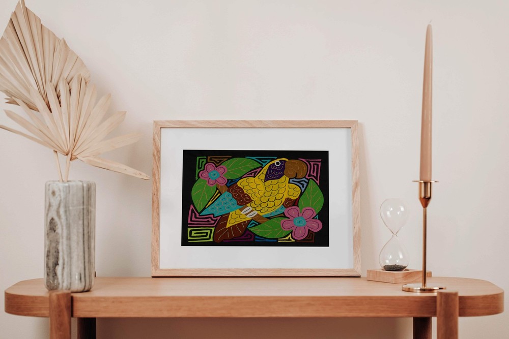 Golden Parrot Mola