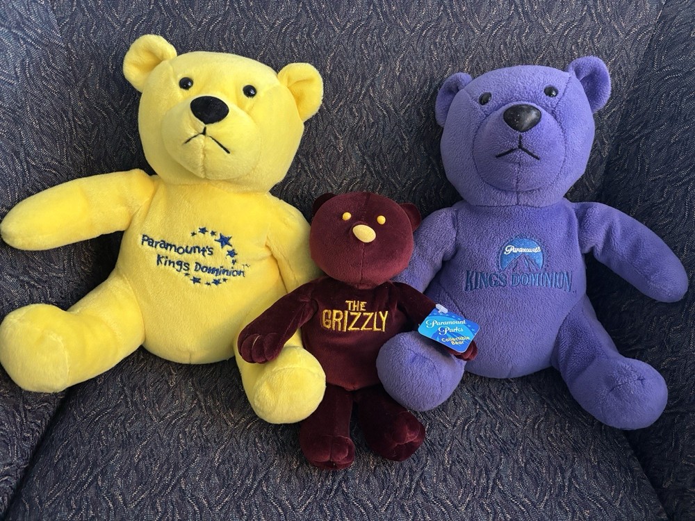 Paramount Kings Dominion Bear Collection