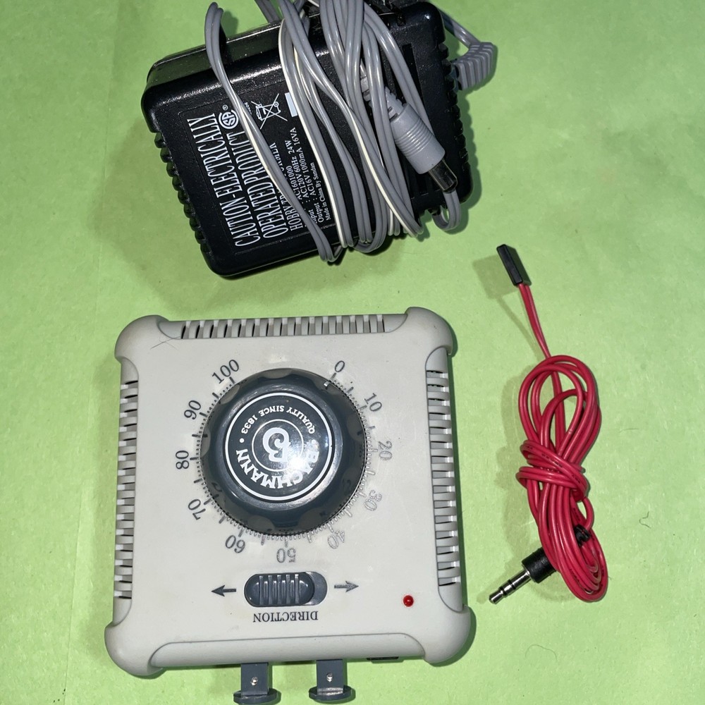 E21 Bachmann HO 12 VDC TRANSFORMER 16VA & CONTROLLER+CABLES