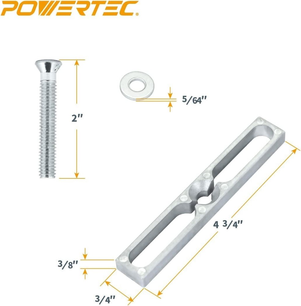 Complete Miter Slot Hardware Kit - Create Custom Jigs for Woodworking Projects