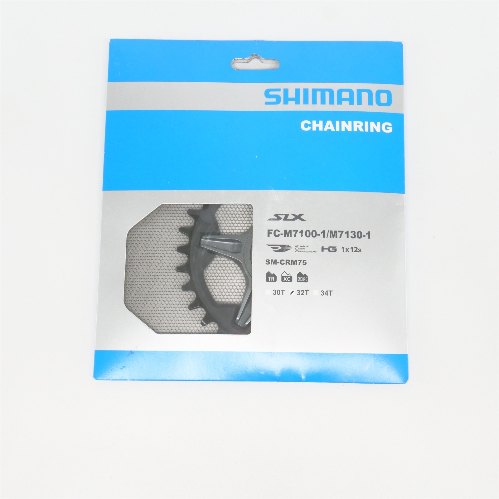 Shimano SM-CRM75 32t Chainring Narrow Wide Direct Mount 1x12 Speed SLX