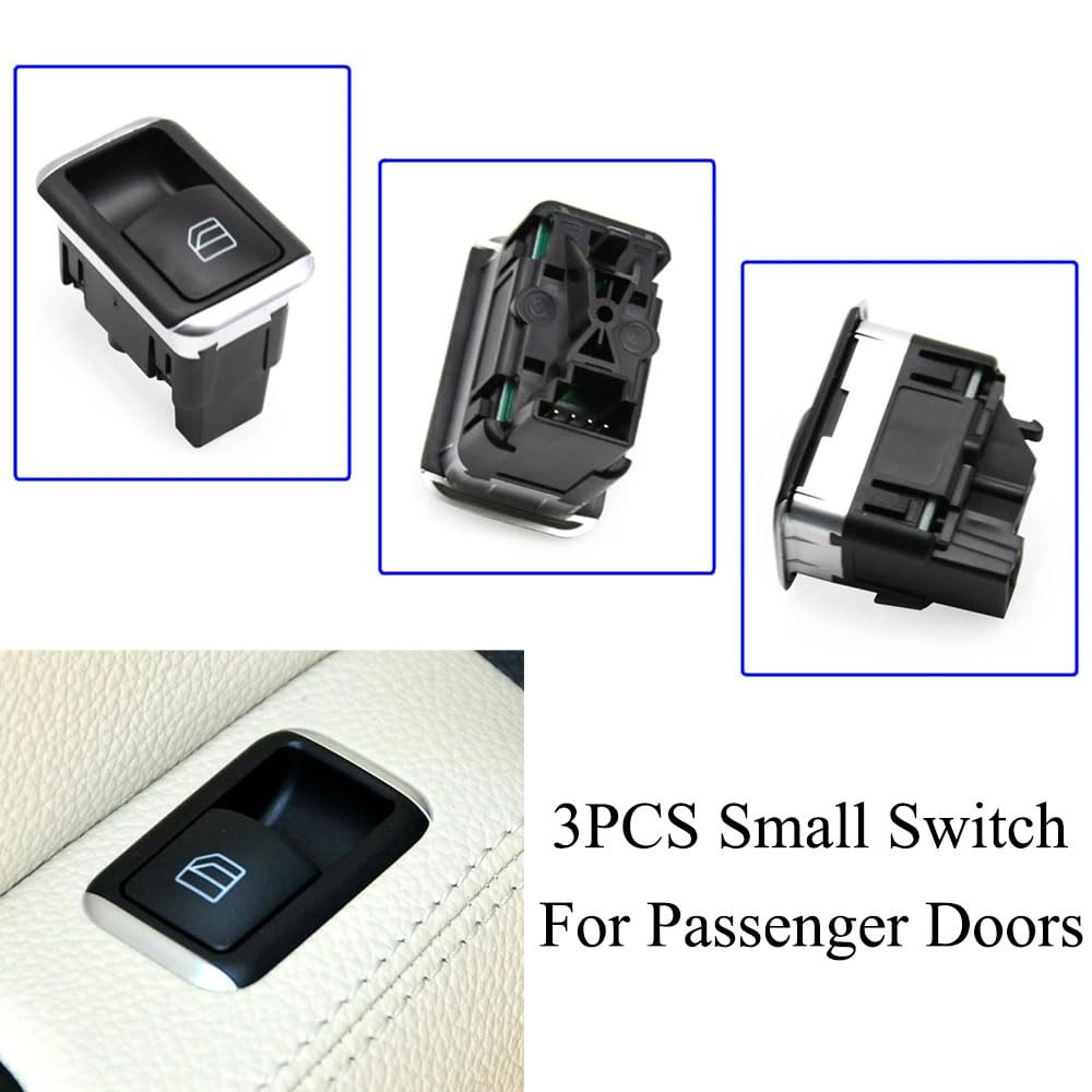 Power Window Lift Control Switch Button Complete, Driver Side Master Window Swit