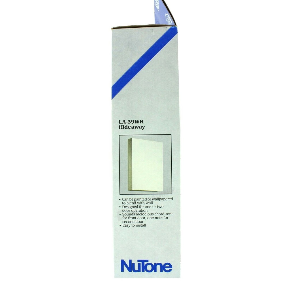 Nutone LA-39WH 2-Note Chord-tone Door Chime