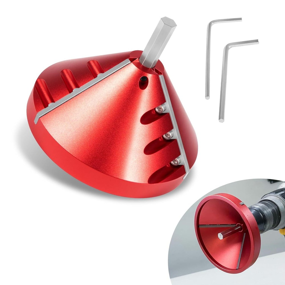 2 in 1 Inner-Outer PVC Chamfer Tool/Deburring Tool for PVC,CPVC,ABS,PP,PE Pipe