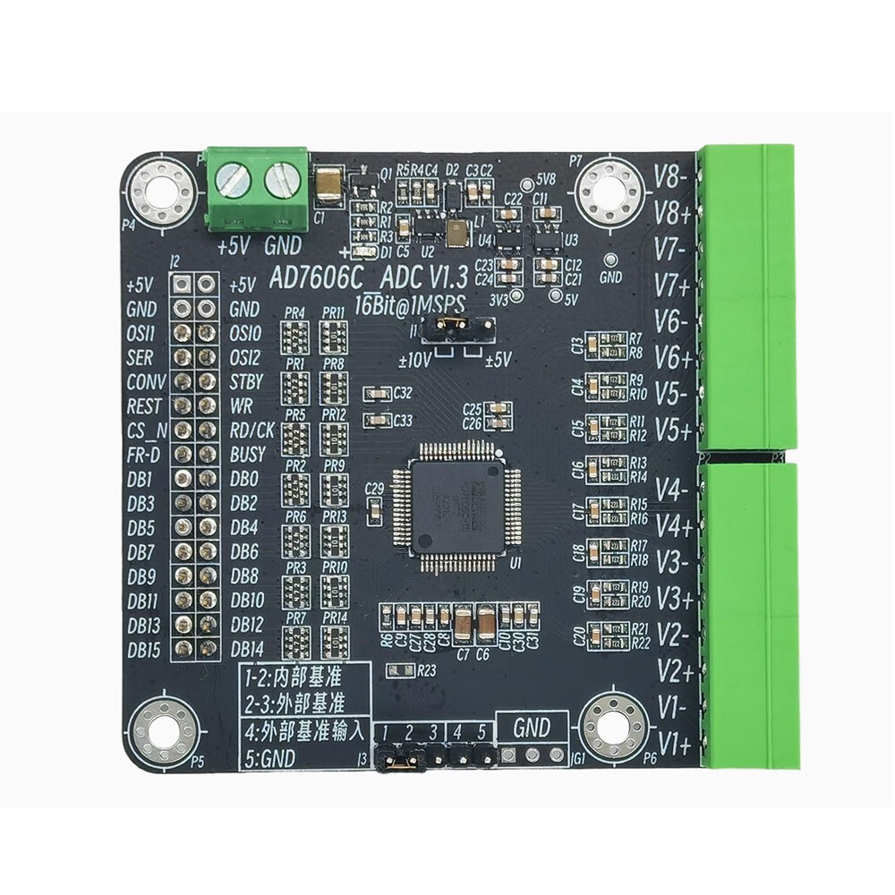 AD7606C-16 Data Acquisition Module 16-Bit 1Msps DAQ Supports 4CH Differential #s