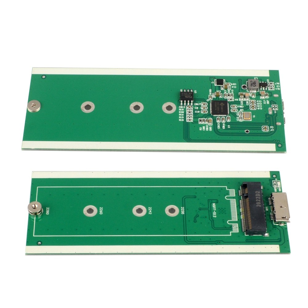 M.2 SATA SSD to 3.0 USB External SSD Reader Converter Adapter Enclosure .