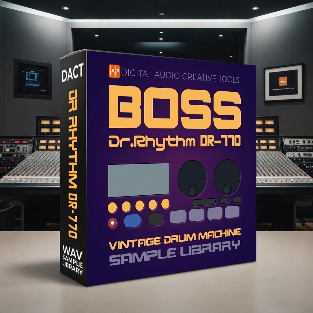 Boss DR-770 Drum Machine Sample Library