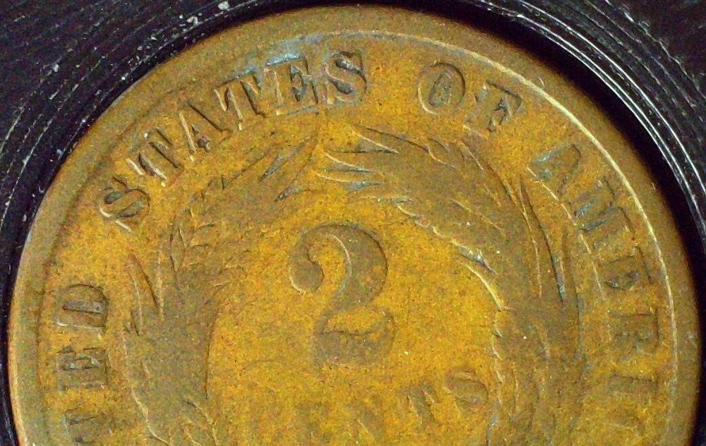 1866 2 CENT COIN