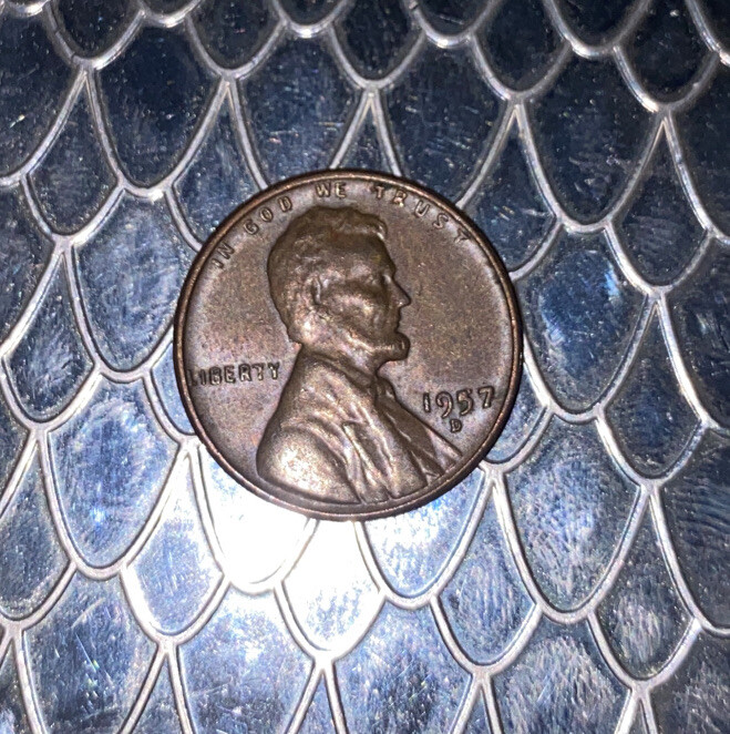 1957 D Wheat Penny