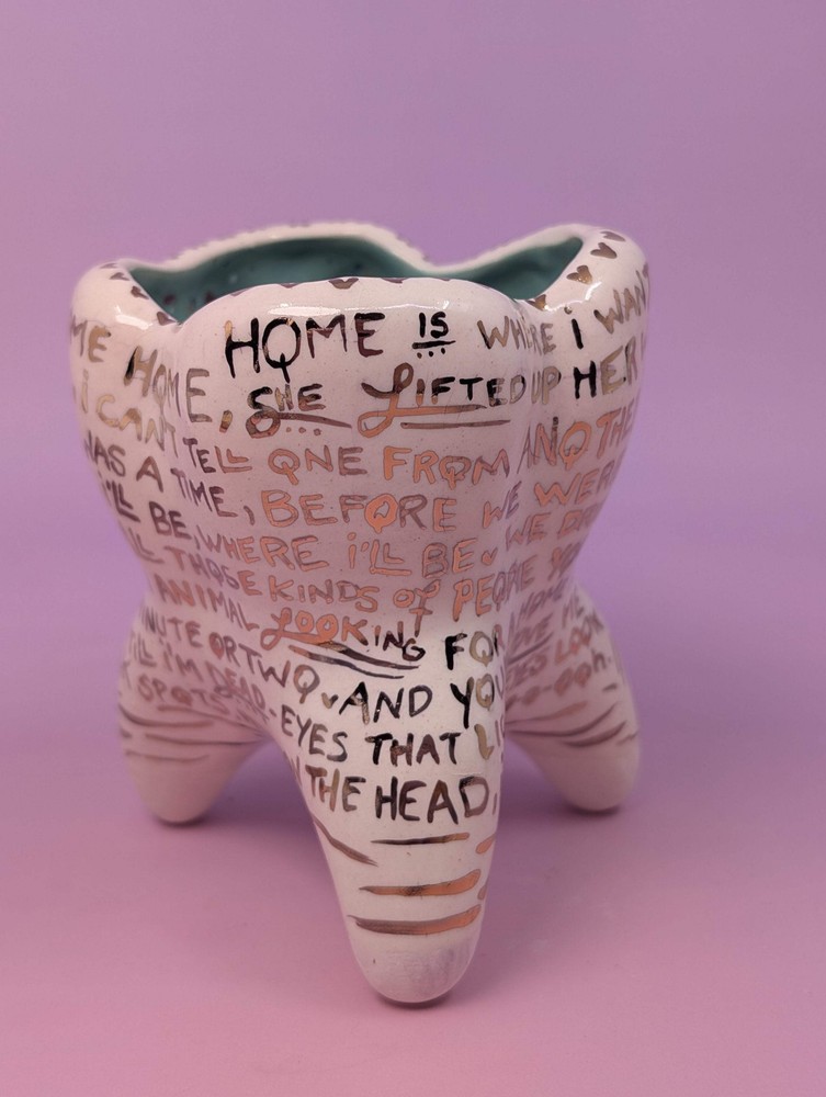 "This Must Be the Place" Vase