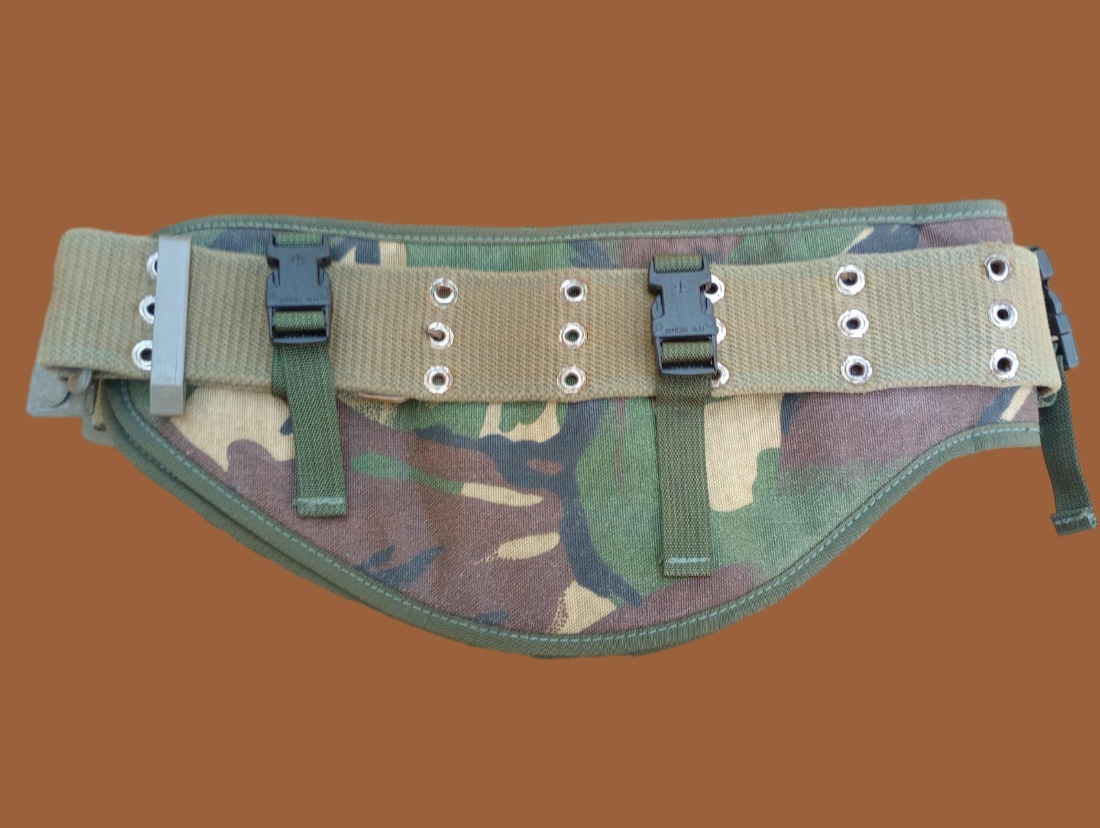 British Military Army Issue Hip Pad DPM Camouflage PLCE Hip Back Protection
