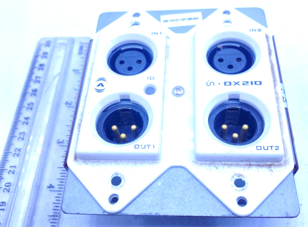 Atterotech Network Audio Wall Plate Interface unDX2IO Working