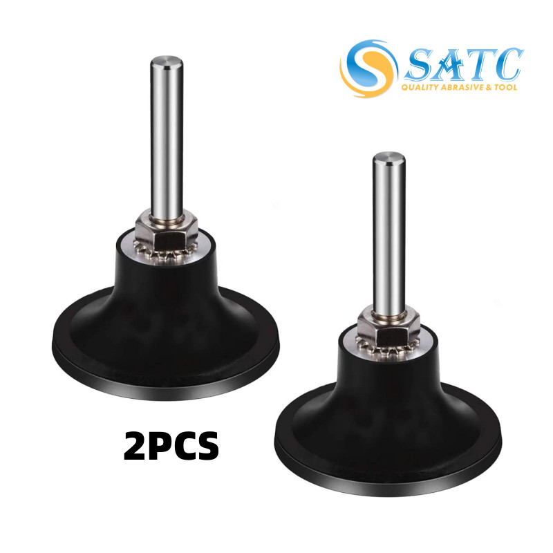 2PACK 2" Sanding Disc Pad Holder Quick Change R-Type Adapter with 1/4" Shank