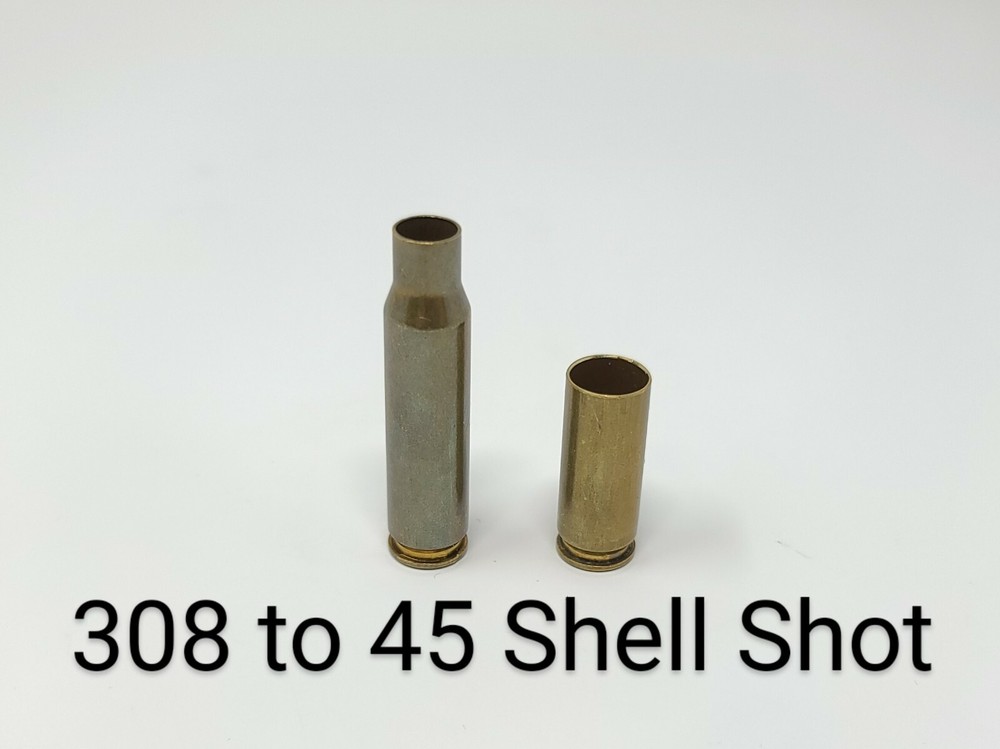 45 Shot Shell Cut off Trimming Jig Auto-Ejecting Brass Case Trimmer