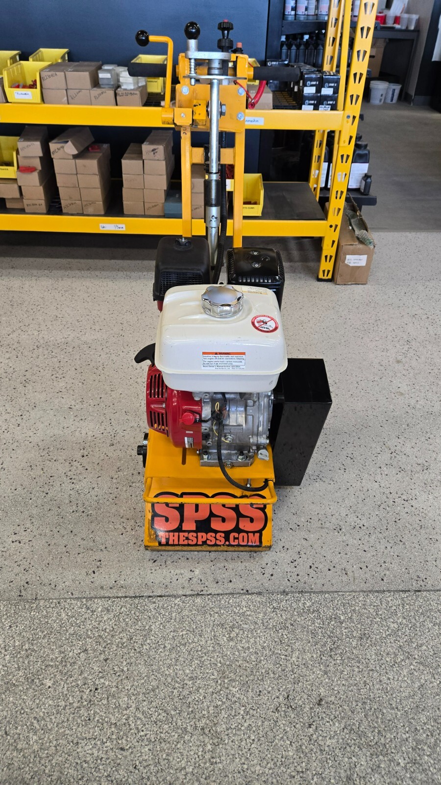 Smith SPS-8 230V Phase 1 Gas Scarifier (for surface prep on concrete)
