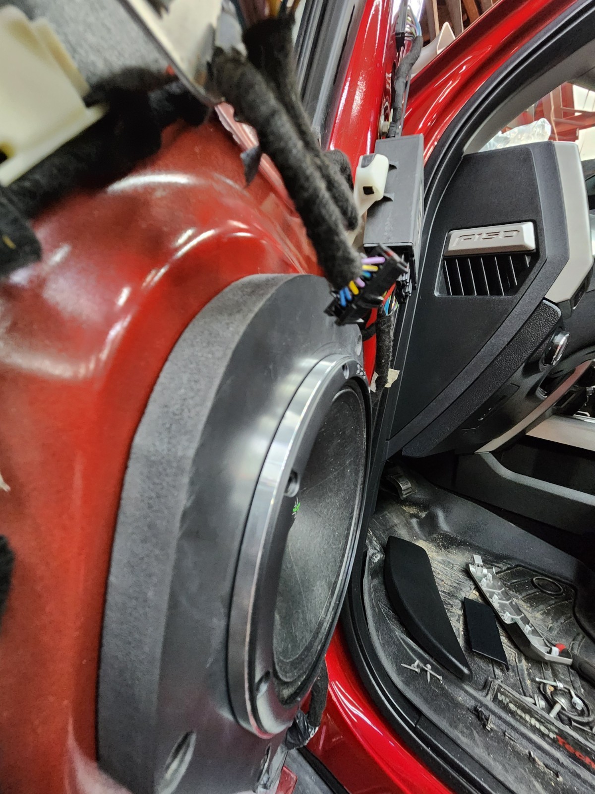 Custom Ford F-150 & Super Duty Door Speaker Adapters 6.5" fits Many Brands Pair