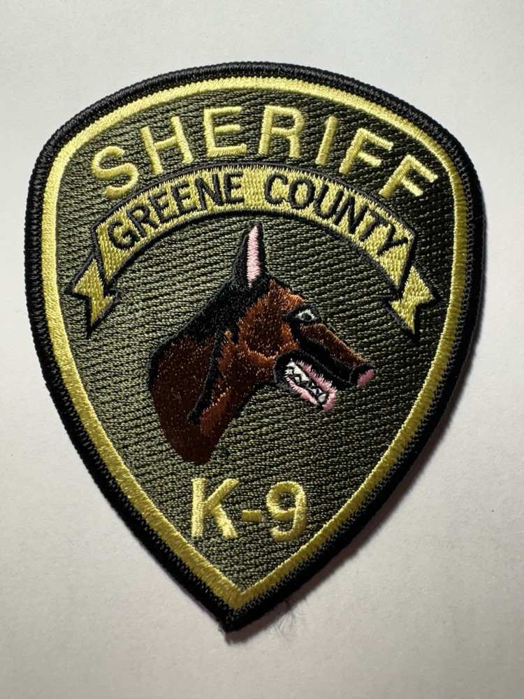 Greene County Georgia Sheriff K9 Patch