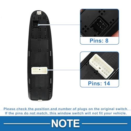 Power Window Switch Front Left Driver Side Window Control Switch for Hyundai