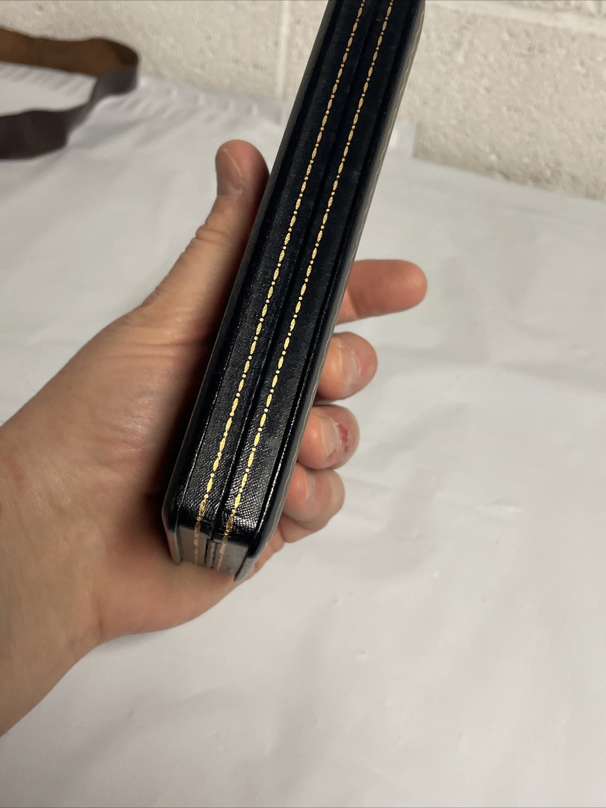 Vtg WWII–Vietnam US Medal Presentation Case Box Only Empty Coffin