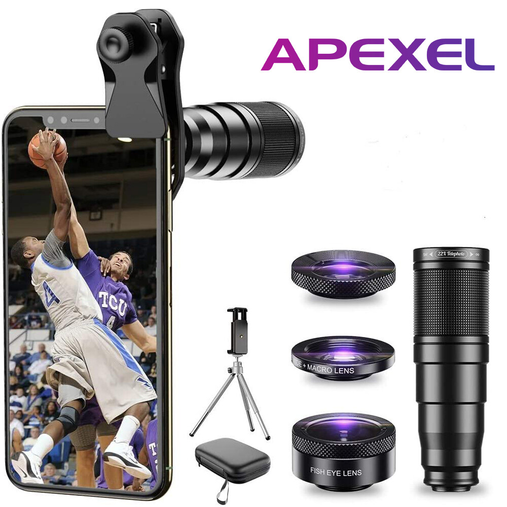 Apexel HD Professional  Phone Camera Lens Zoom Telephoto Lens for Smartphone