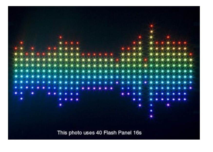 ADJ Flash Panel 16 Chainable DMX RGB LED Lighting Module