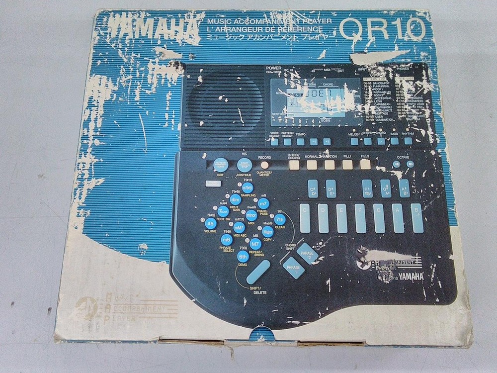 YAMAHA QR10 | Portable Sequencer Compact & Versatile – Good Condition