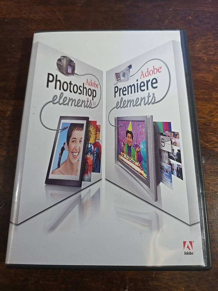 Adobe Photoshop Elements 3.0 & Premiere Elements Bundle