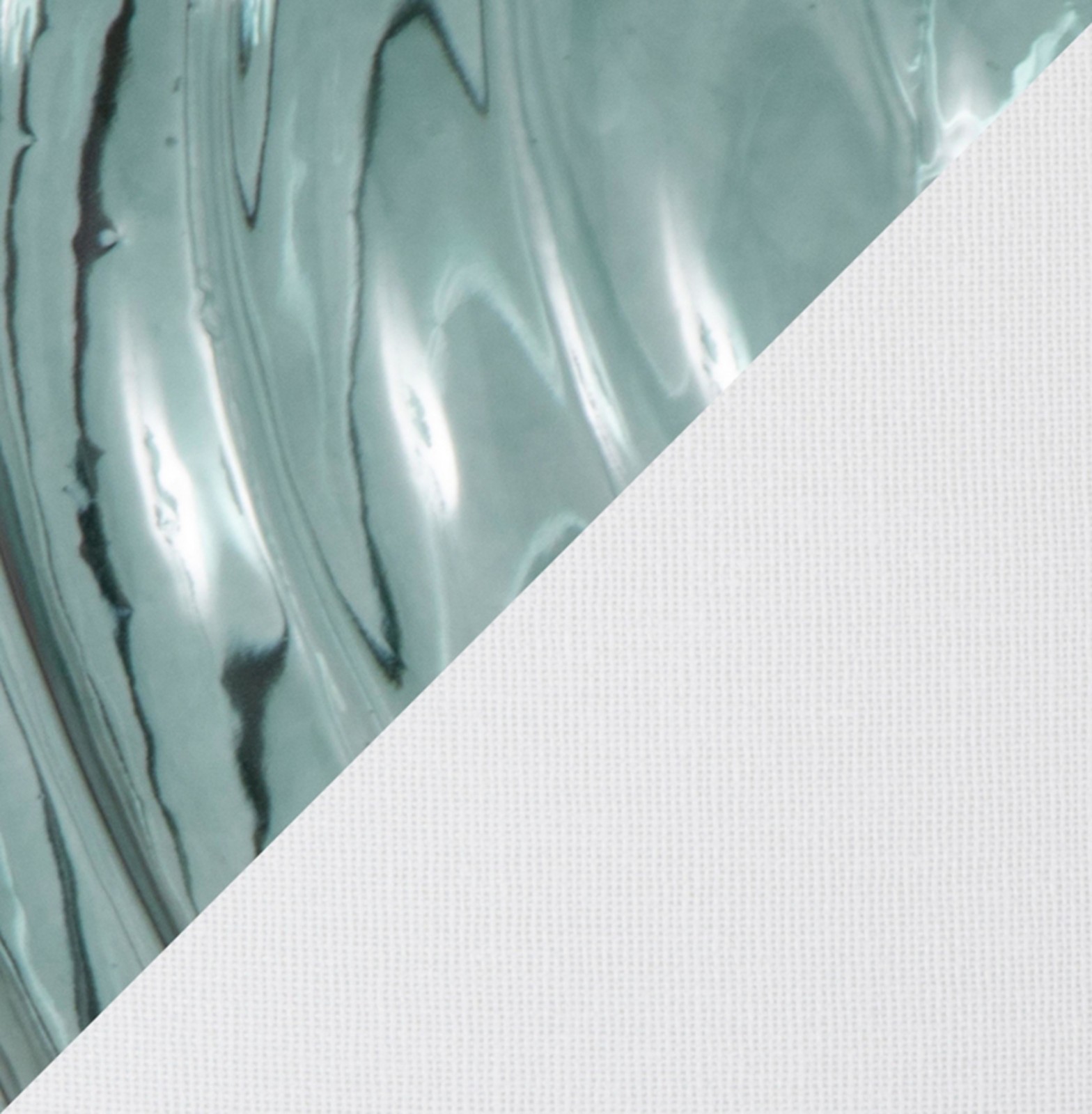 SET OF 2 LumiSource Windsor 25.5" Blue Fluted Glass Table Lamp